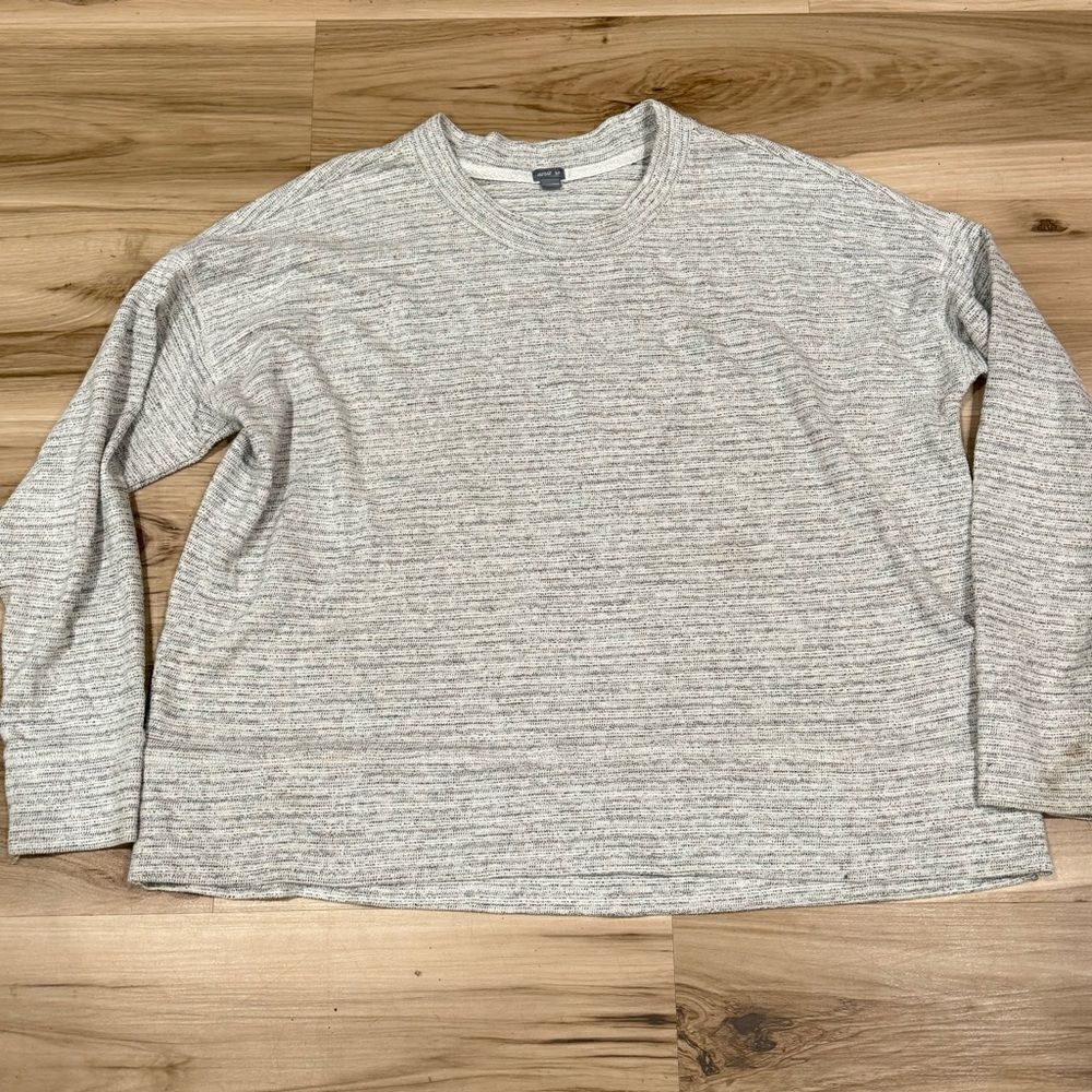 Aerie Heathered Grey Pullover Crewneck Sweatshirt Women’s Small